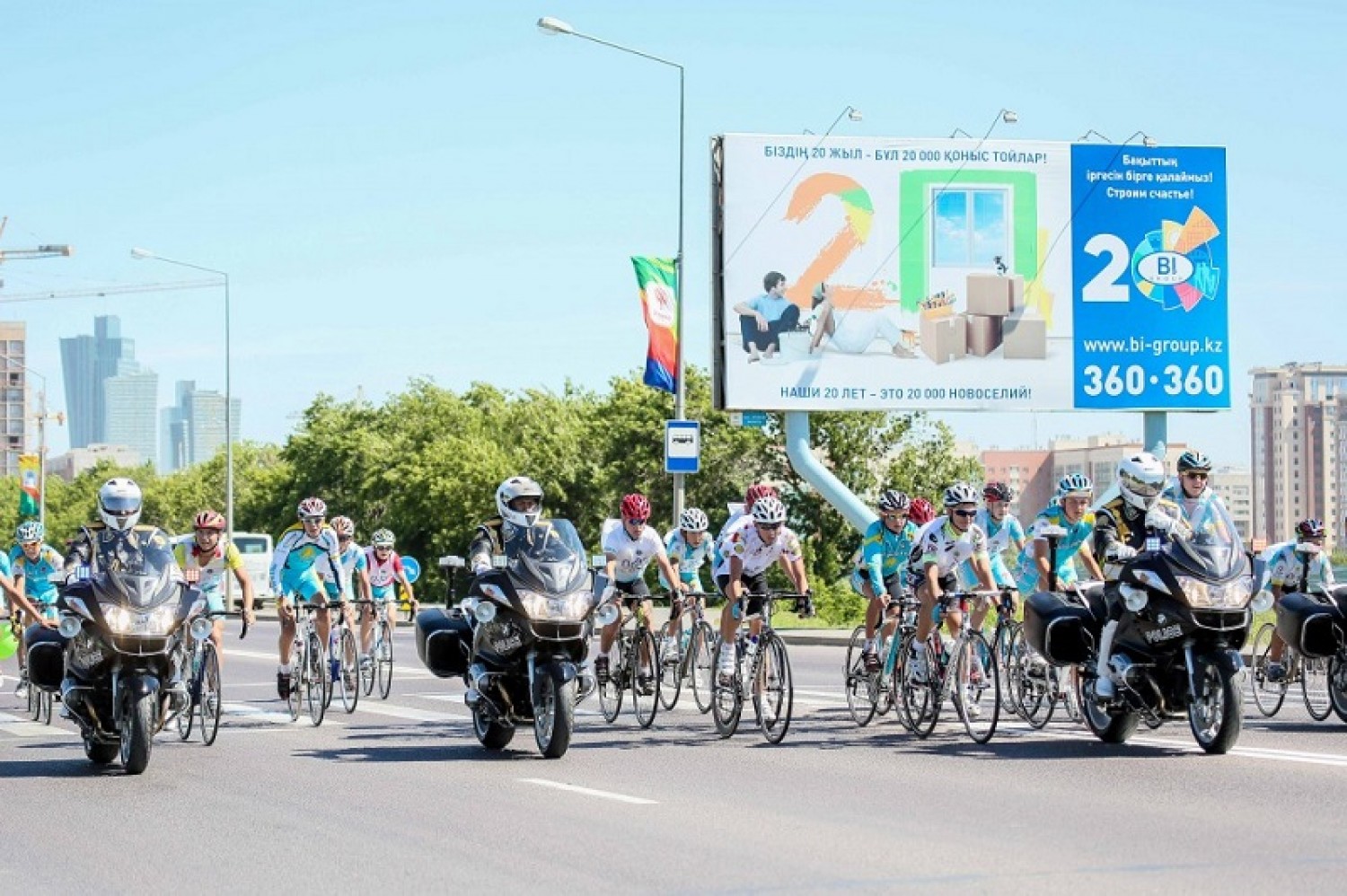 В субботу в Астане стартует массовый велопробег