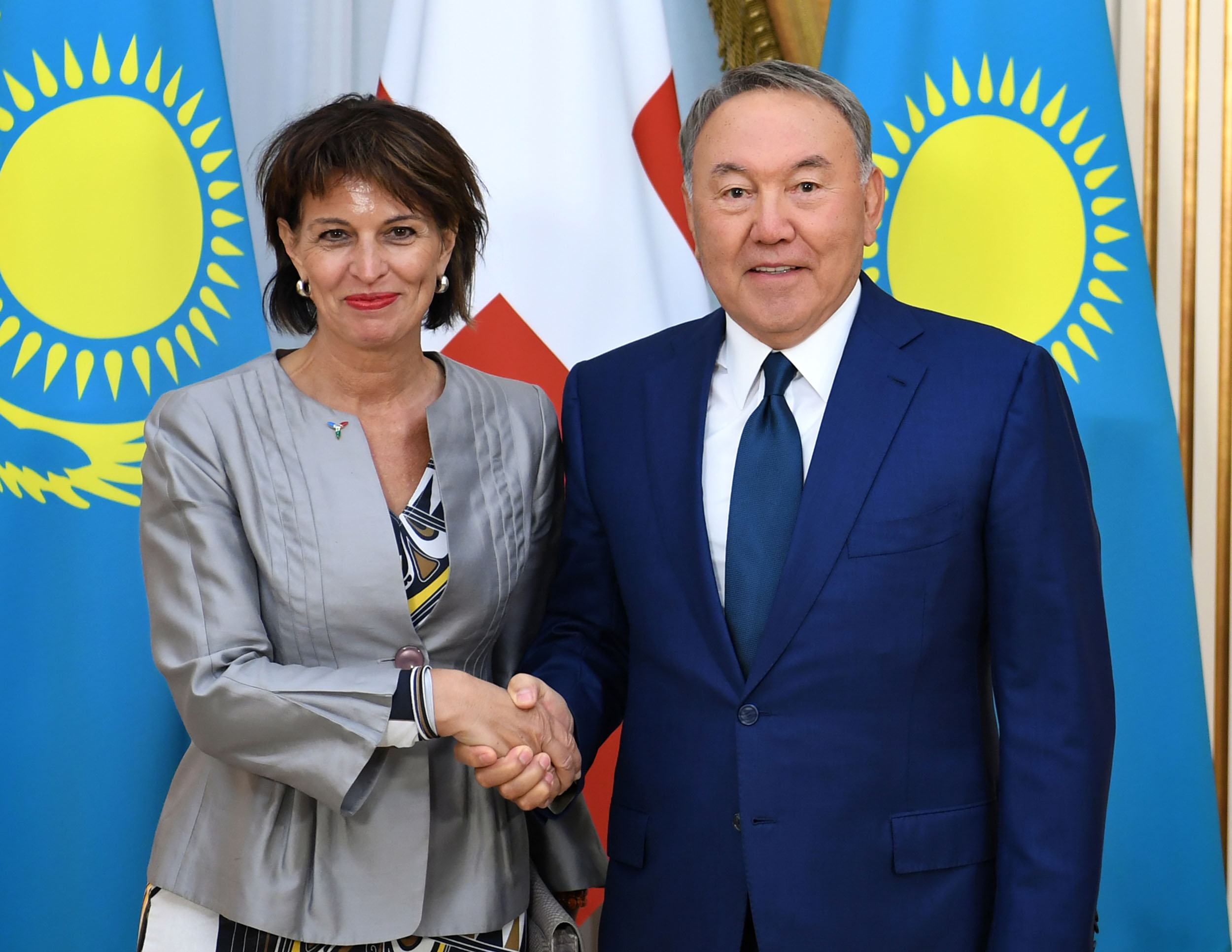 Нурсултан Назарбаев: Швейцария очень важный партнер Казахстана в Европе