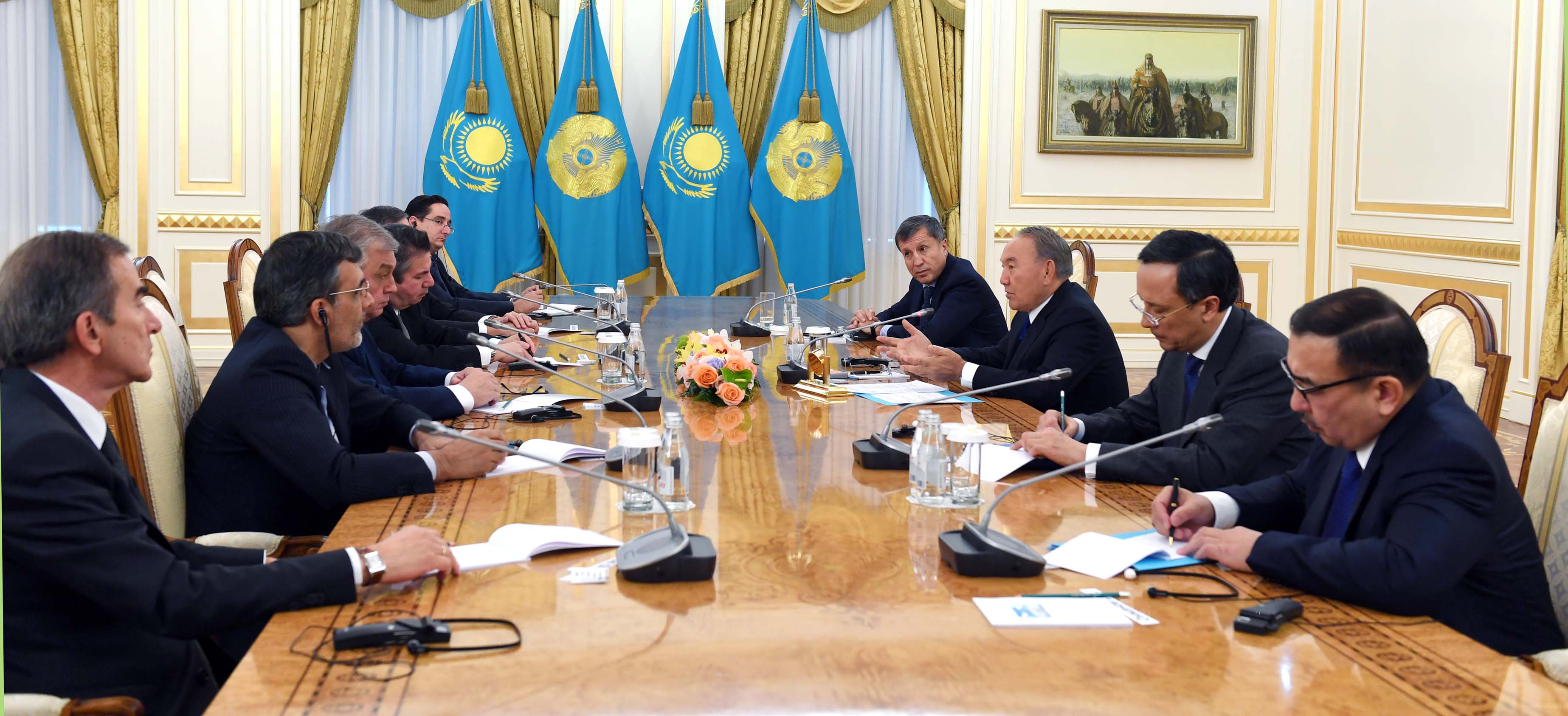 Назарбаев: Астанинский процесс способствует повышению эффективности переговоров в Женеве