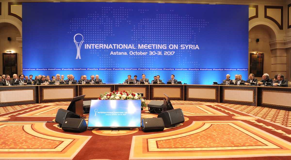 По итогам очередного раунда Астанинского процесса по Сирии принято совместное заявление