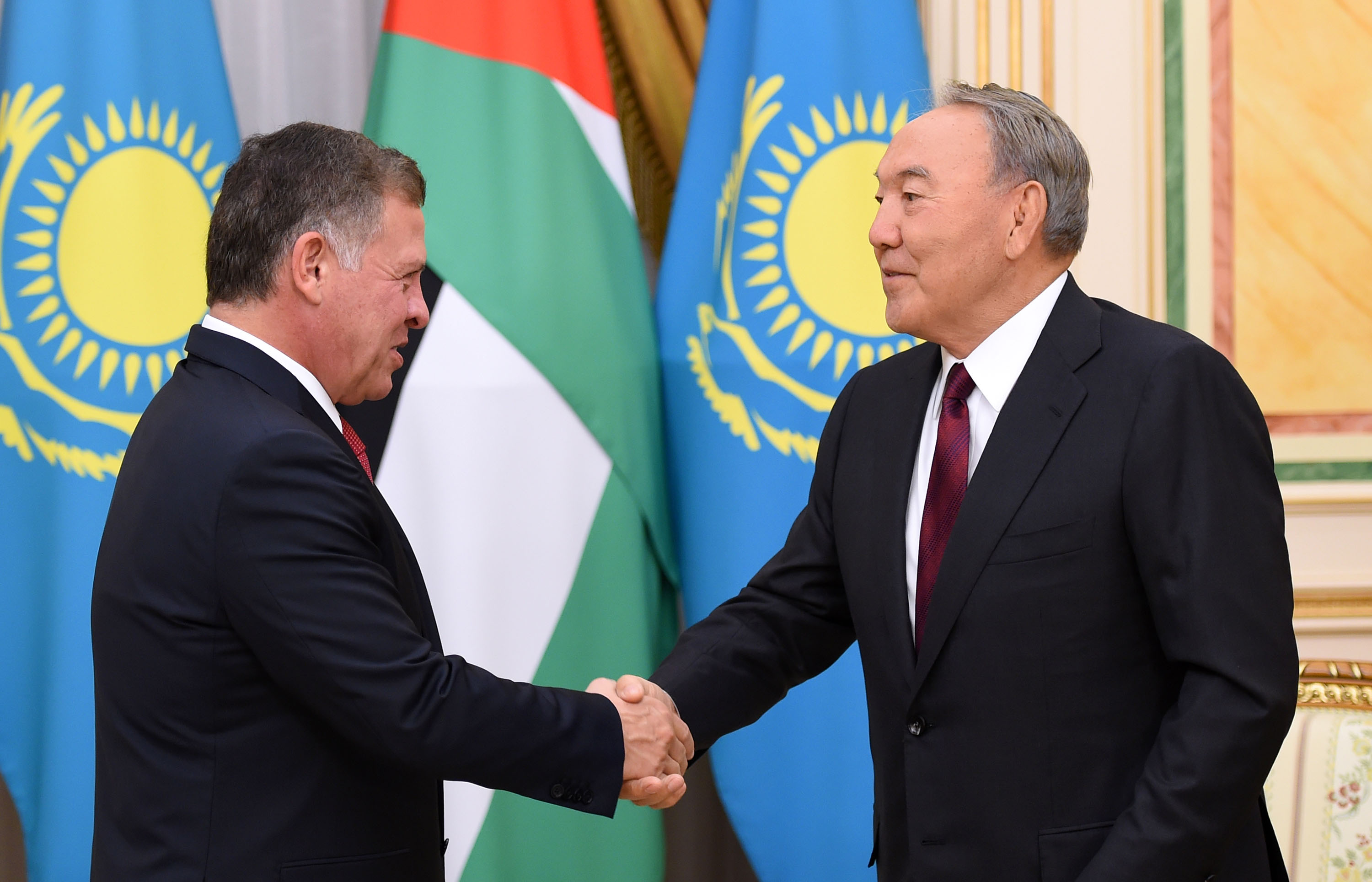 Нурсултан Назарбаев: Иордания поддерживает инициативы Казахстана на глобальной арене
