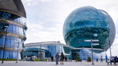 Сагинтаев посетил «Музей будущего «Нұр Әлем» на территории «Экспо-2017»