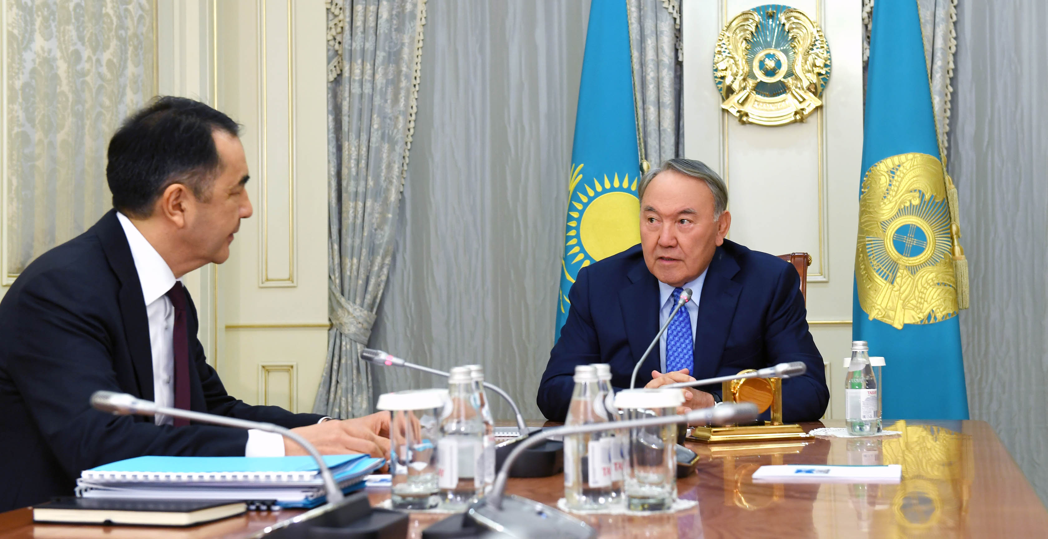 Сагинтаев доложил Главе государства об итогах социально-экономического развития страны