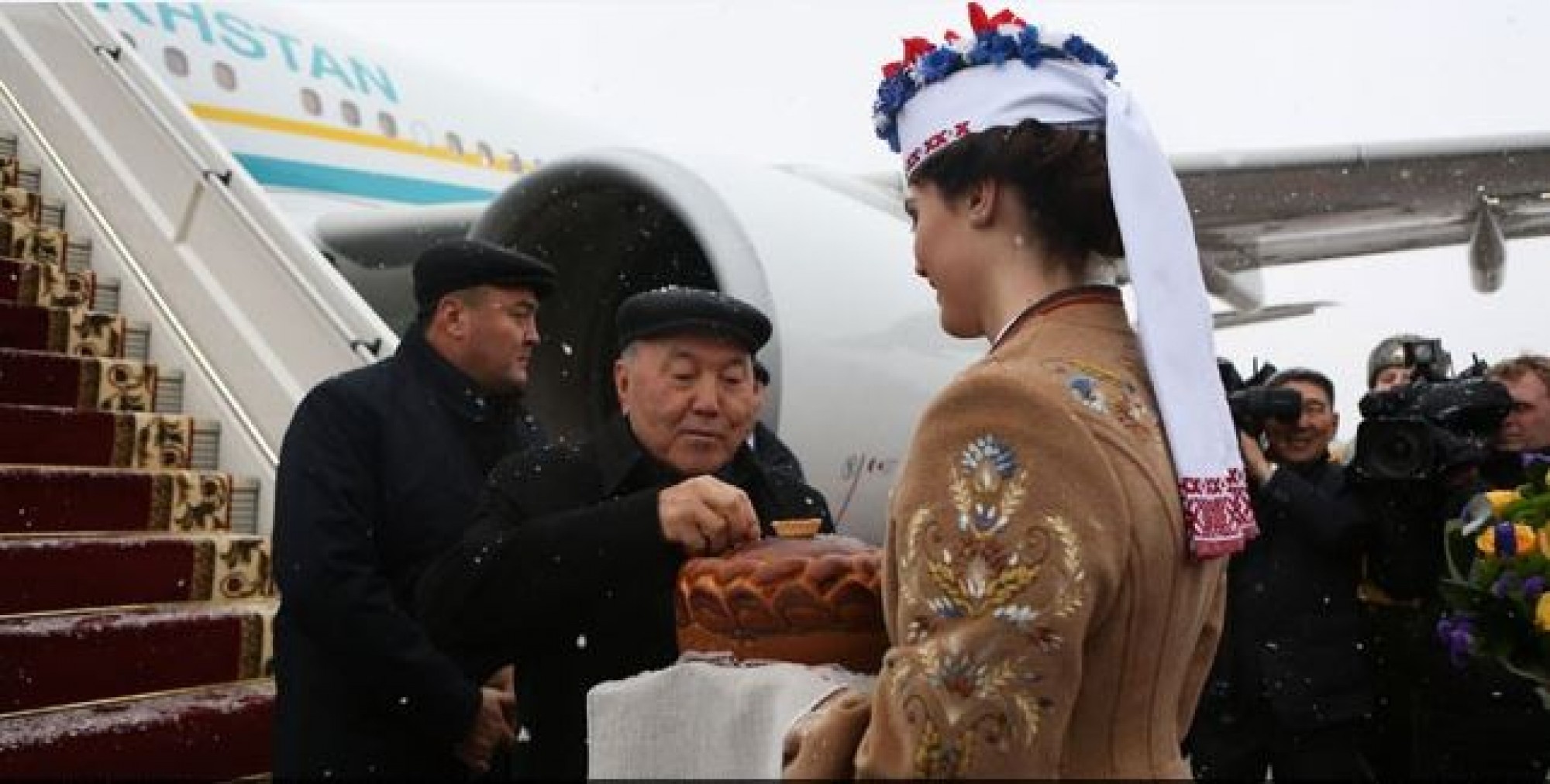 Нурсултан Назарбаев прибыл с официальным визитом в Минск