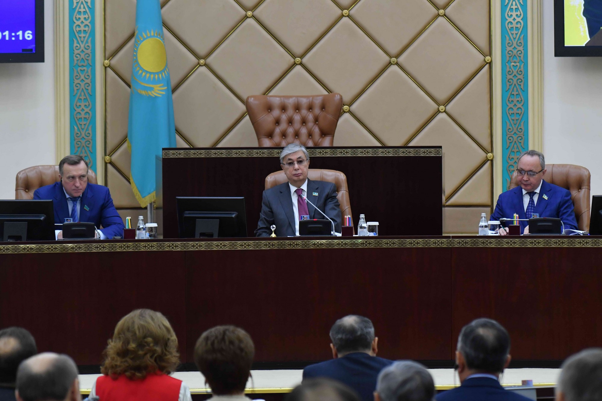 Под председательством Касым-Жомарта Токаева состоялось заседание Сената Парламента