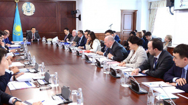 Сагинтаев провел заседание Совета директоров ФНБ «Самрук-Қазына»