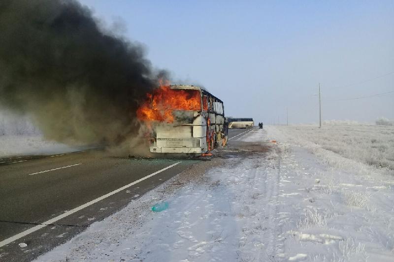 Трагедия на автотрассе в Актюбинской области