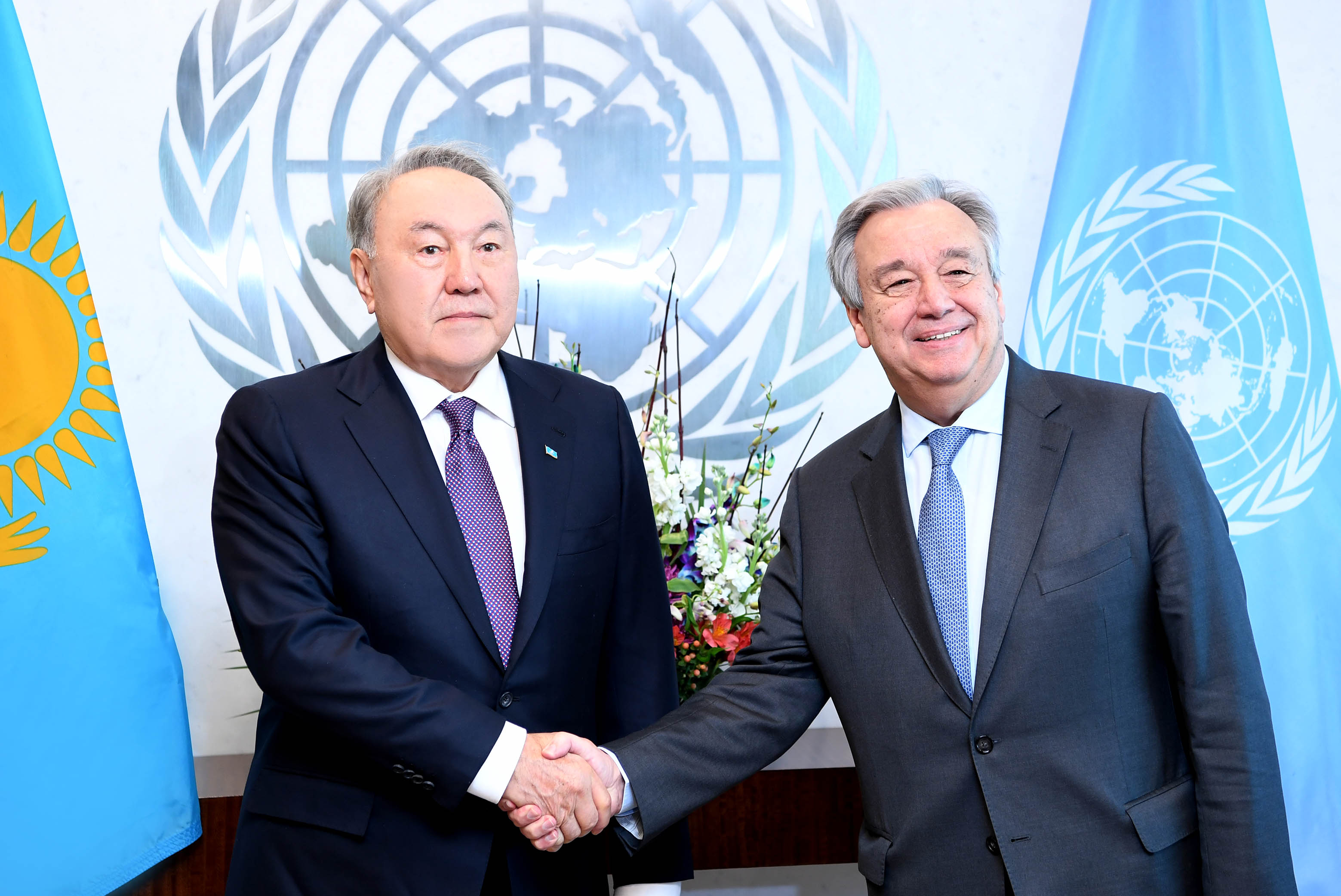Глава государства встретился с Генеральным секретарем ООН