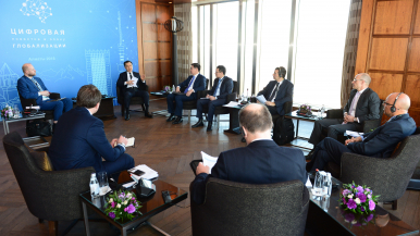 Сагинтаев обсудил с лидерами мировых ИТ-компаний вопросы сотрудничества в области цифровизации