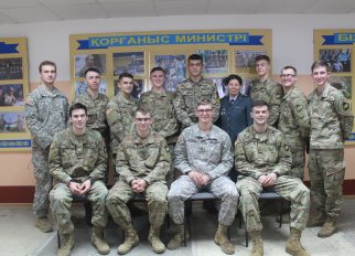 Военный институт Сухопутных войск посетили кадеты «West Point» из США