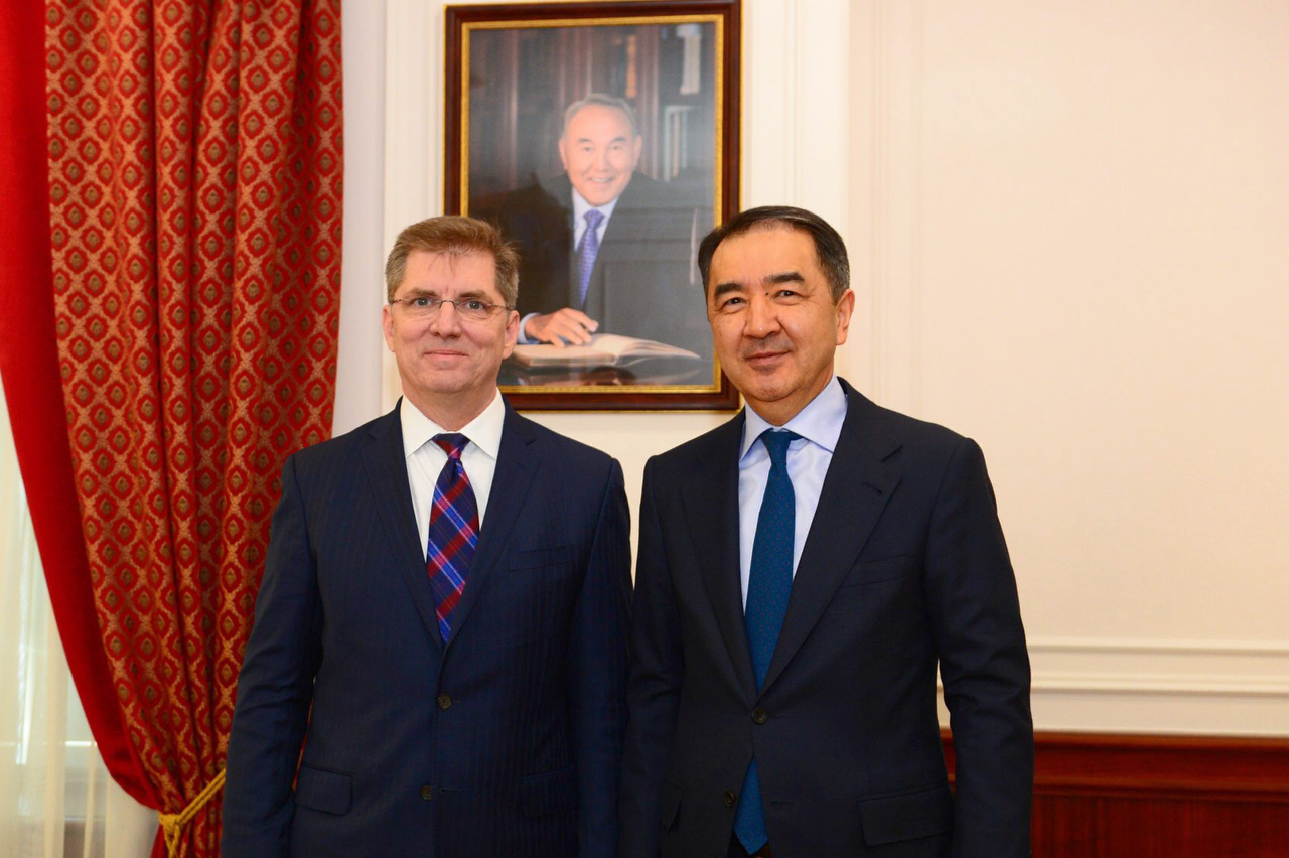 Бакытжан Сагинтаев встретился с президентом компании «Шеврон» 