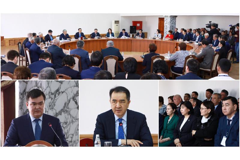 Б. Сагинтаев обсудил в Кызылординской области реализацию Пяти инициатив Президента