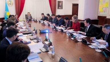 Б.Сагинтаев провел совещание по реализации «Пяти социальных инициатив Президента»