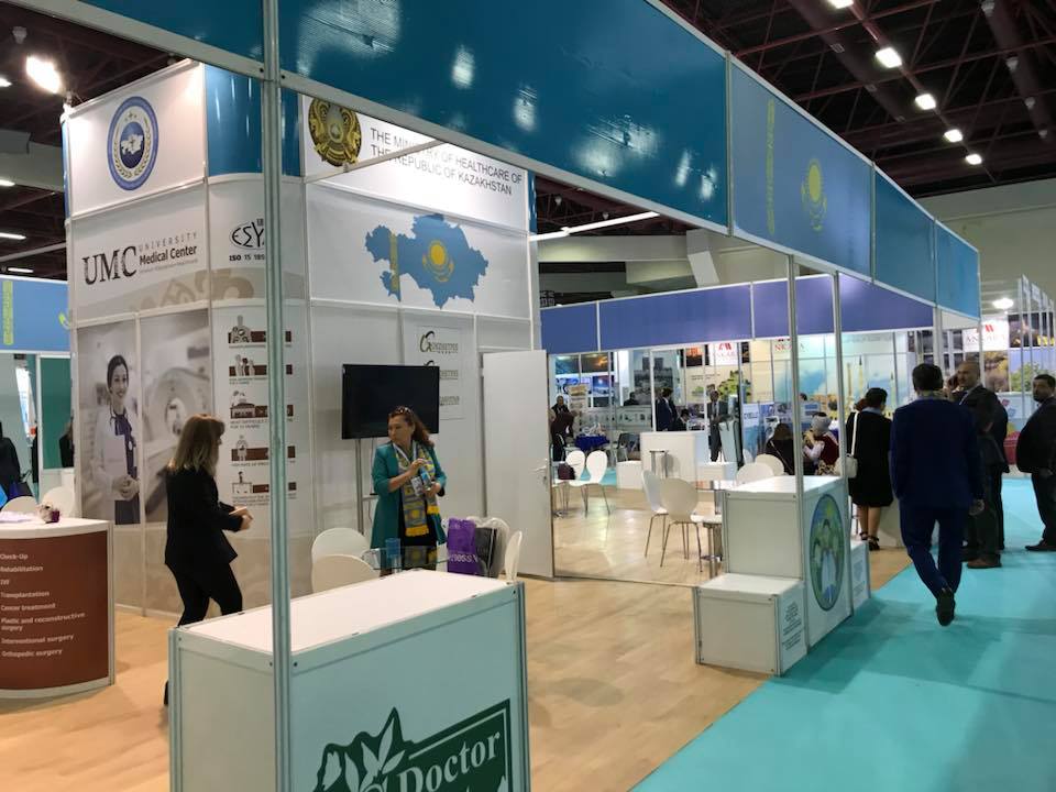 Казахстанская делегация участвует во всемирной выставке по медицинскому туризму