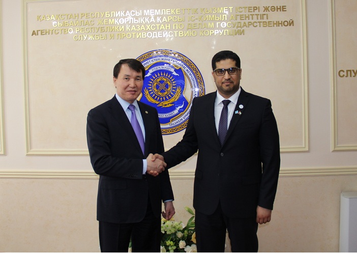 Алик Шпекбаев встретился с послом Объединенных Арабских Эмиратов