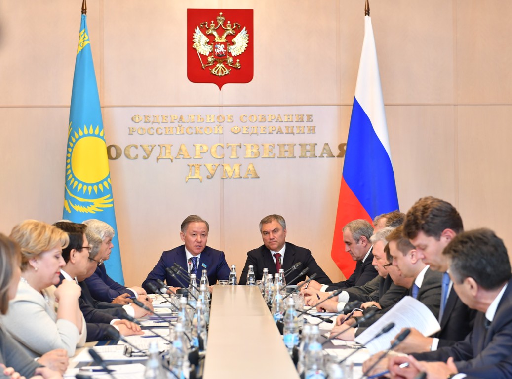 Н.Нигматулин: межпарламентский диалог направлен на активное сотрудничество Казахстана и России 