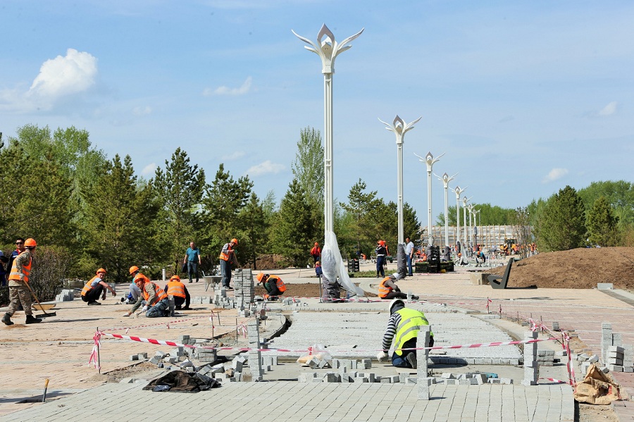 Реконструкция столичного парка "Арай" – подарок от Алматинской области