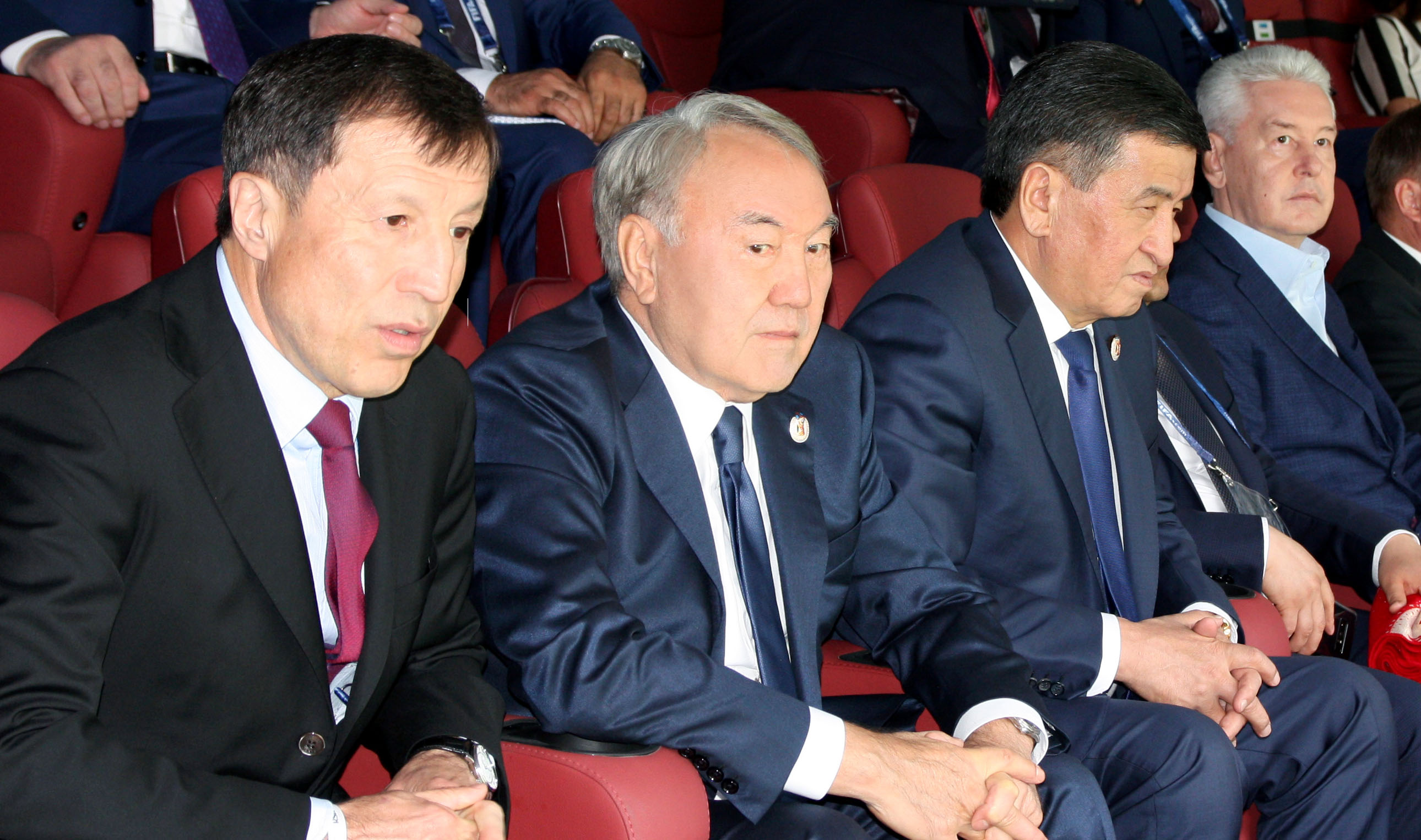 Нурсултан Назарбаев принял участие в церемонии открытия чемпионата мира