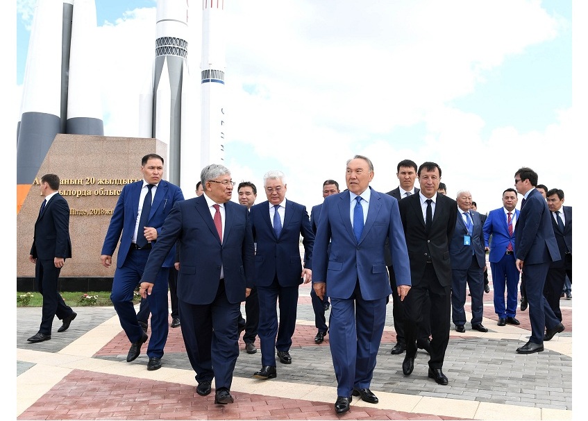 Нурсултан Назарбаев: Казахстан становится полноценной космической державой