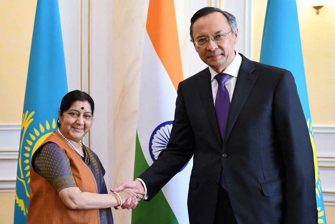 Главы МИД Казахстана и Индии обсудили партнерство в сфере экономики, торговли, культуры и миротворчества