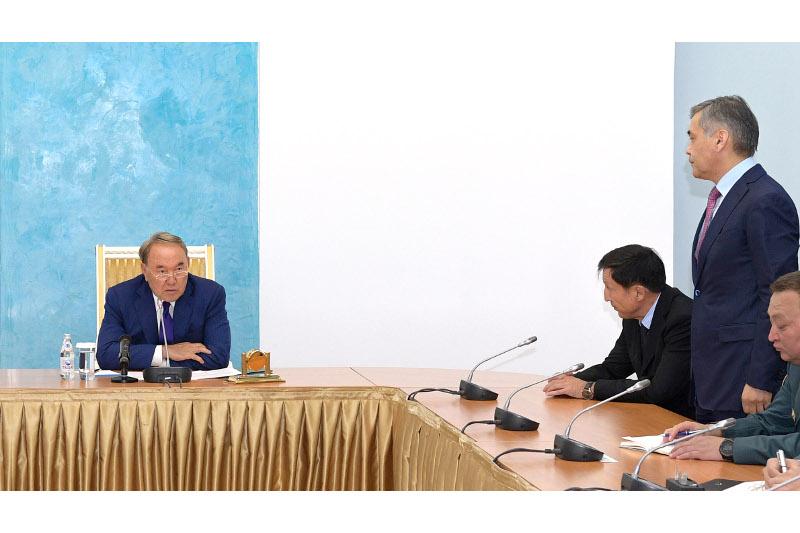 Нурсултан Назарбаев дал ряд конкретных поручений по дальнейшему развитию Вооруженных сил страны