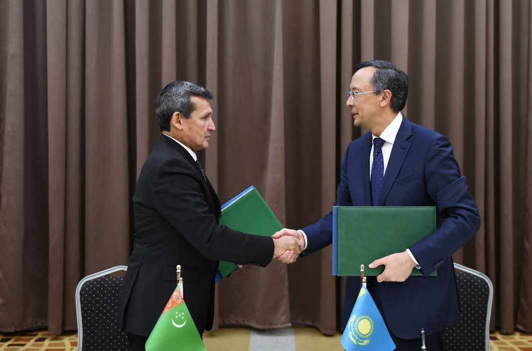 Договор о стратегическом партнерстве между Казахстан и Туркменистаном вступит в силу в сентябре