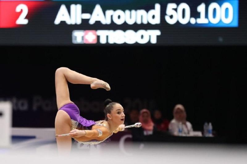 Гимнастка Алина Адильханова завоевала восьмое для Казахстана «золото» Азиады