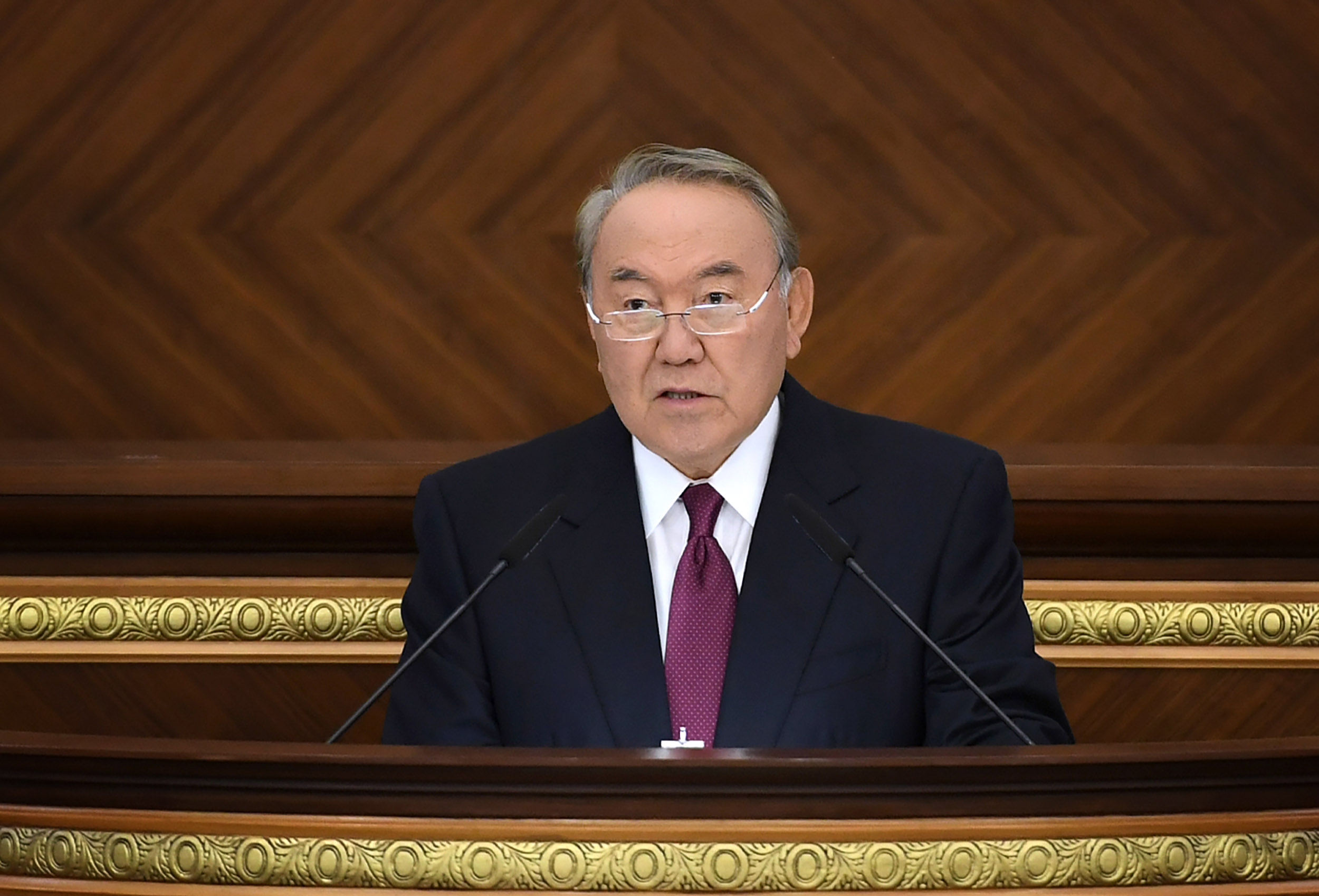 Президент Казахстана принял участие в совместном заседании палат парламента