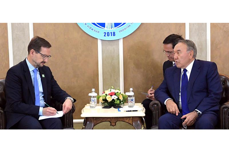 Нурсултан Назарбаев встретился с Генеральным секретарем ОБСЕ 