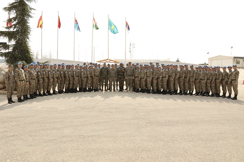 Казахстанский контингент участвует в миротворческой миссии ООН в Ливане