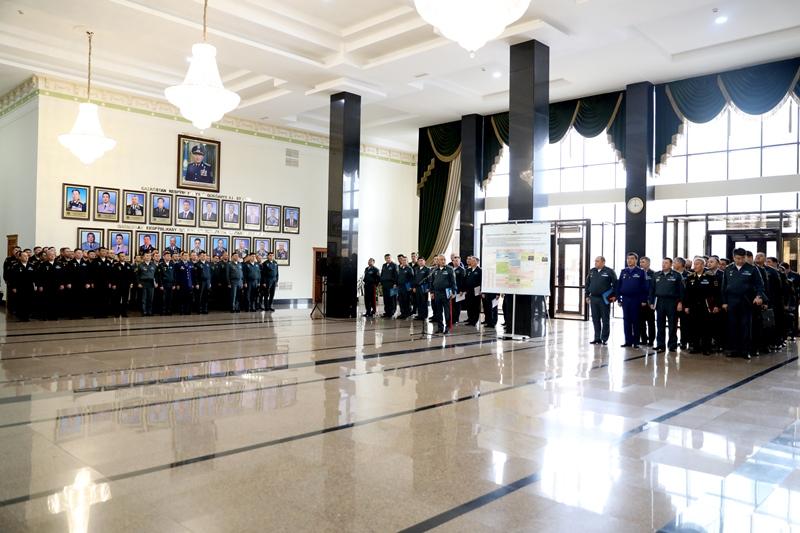 В Астане начался учебно-методический сбор с руководящим составом Вооруженных Сил страны 