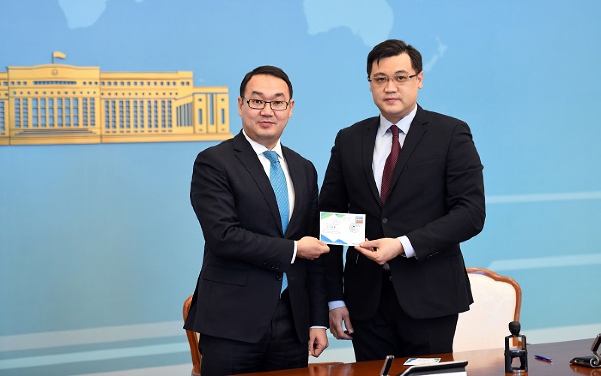 Введена в обращение марка, посвященная членству Казахстана в СБ ООН