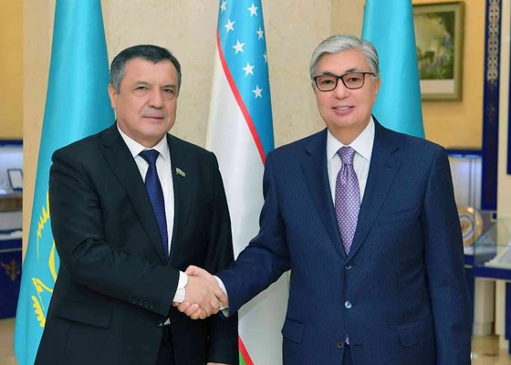 К. Токаев встретился со Спикером Законодательной палаты Олий Мажлиса Узбекистана 