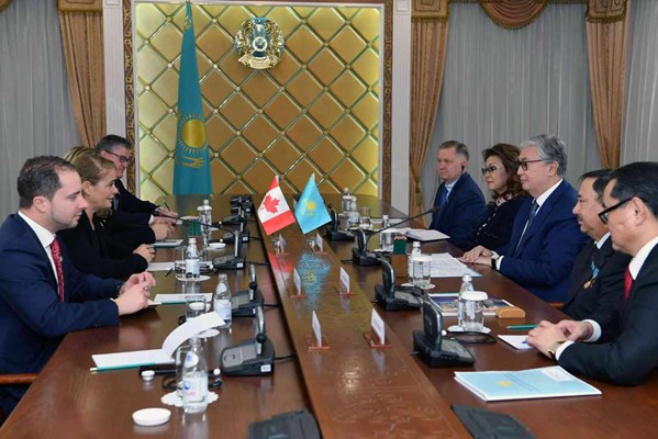 К. Токаев: Сенат Казахстана готов наращивать сотрудничество с Парламентом Канады 