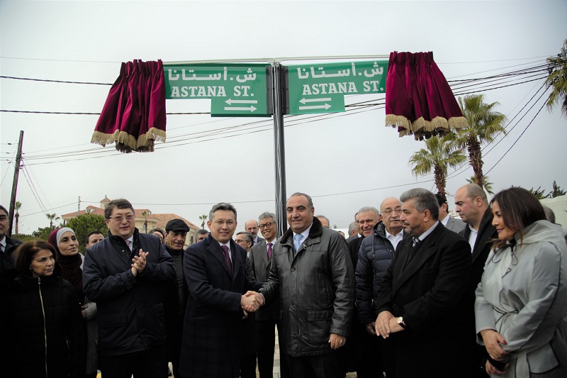 В столице Иордании появилась улица, названная в честь столицы Казахстана 