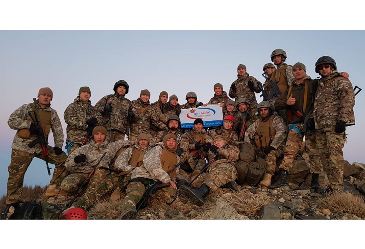 Военнослужащие Казахстана и Узбекистана отработали совместные действия в ходе тренировки 
