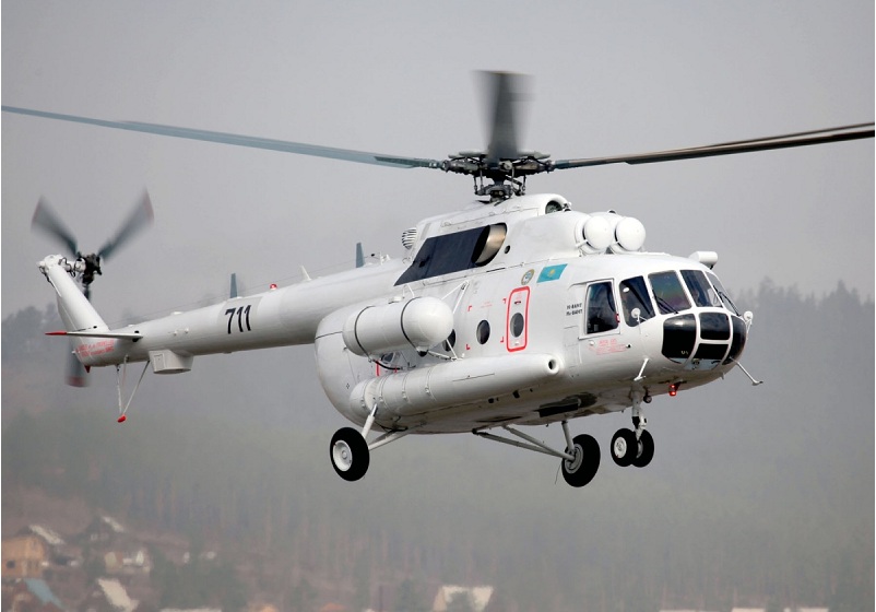 В Казахстане наладят крупно-узловую сборку вертолетов Ми-8АМТ/Ми-171
