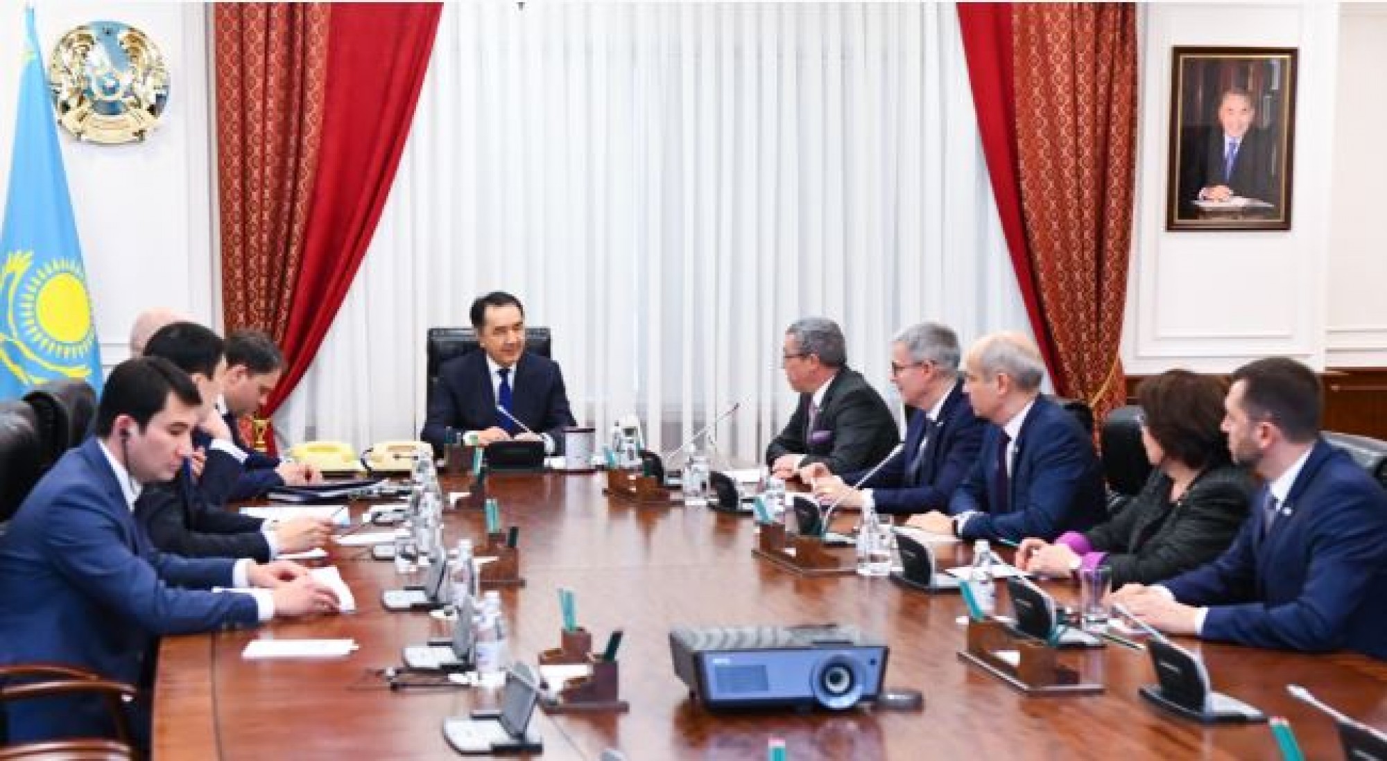 Б. Сагинтаев встретился с представителями Торгово-промышленной палаты «Франция–Казахстан»