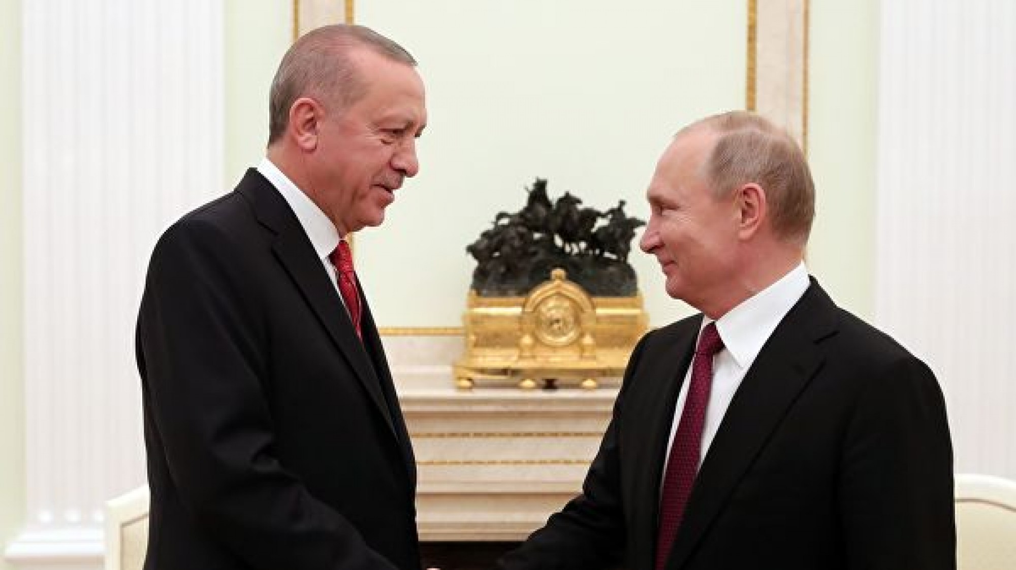 Путин и Эрдоган встретились в Москве