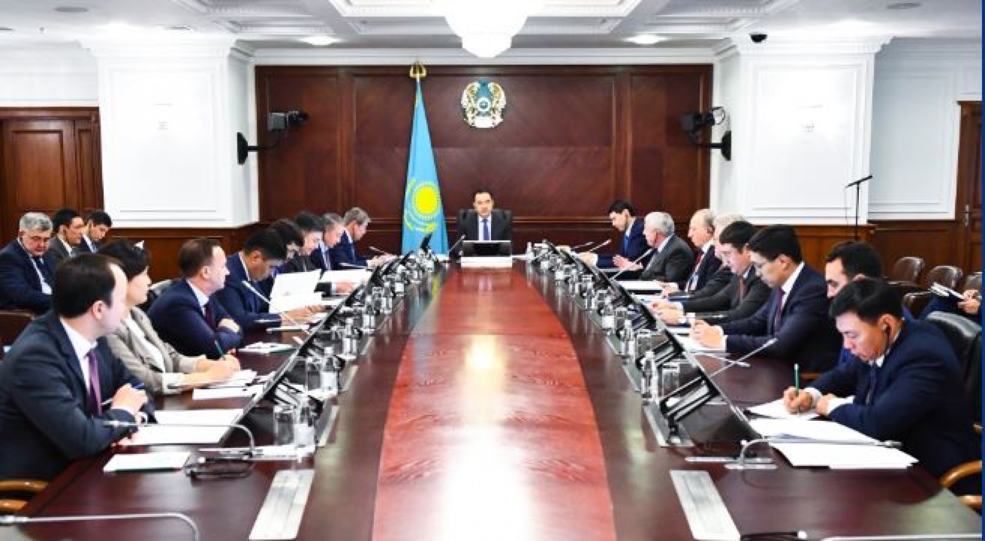 Бакытжан Сагинтаев провел заседание Совета директоров «Самрук-Қазына»
