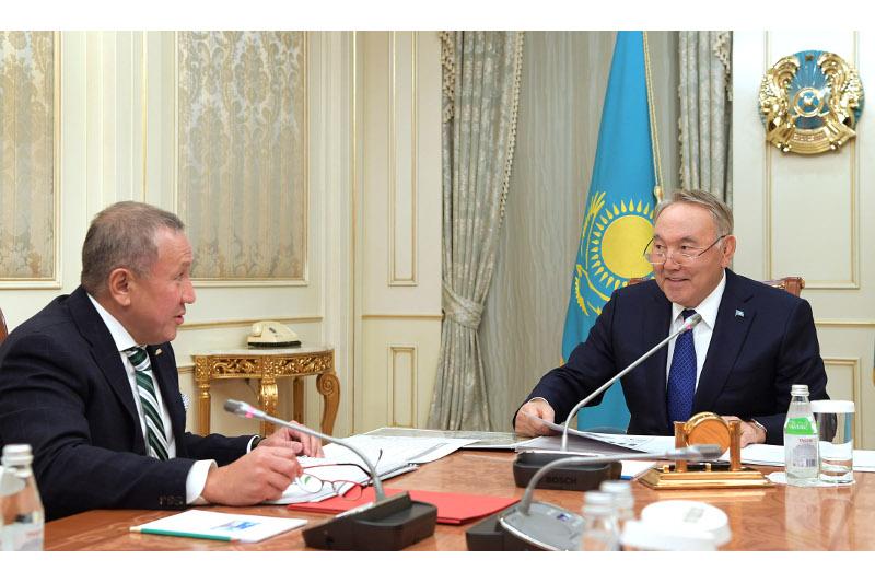 Нурсултан Назарбаев принял президента группы компаний «Astana Group»