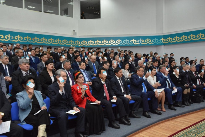 Внеочередная конференция партии «Нұр Отан» прошла в Акмолинской области