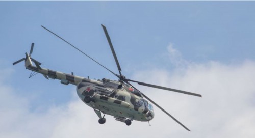 В результате крушения вертолета погибли 13 военнослужащих