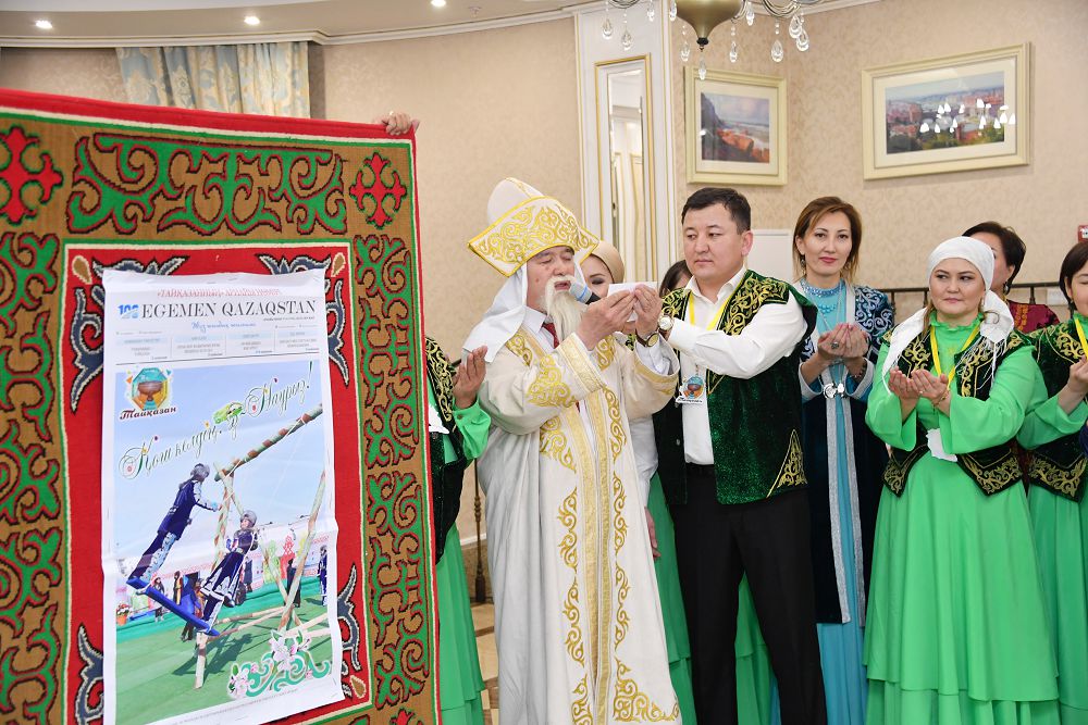 Коллектив газеты «Egemen Qazaqstan» отпраздновал Наурыз мейрамы
