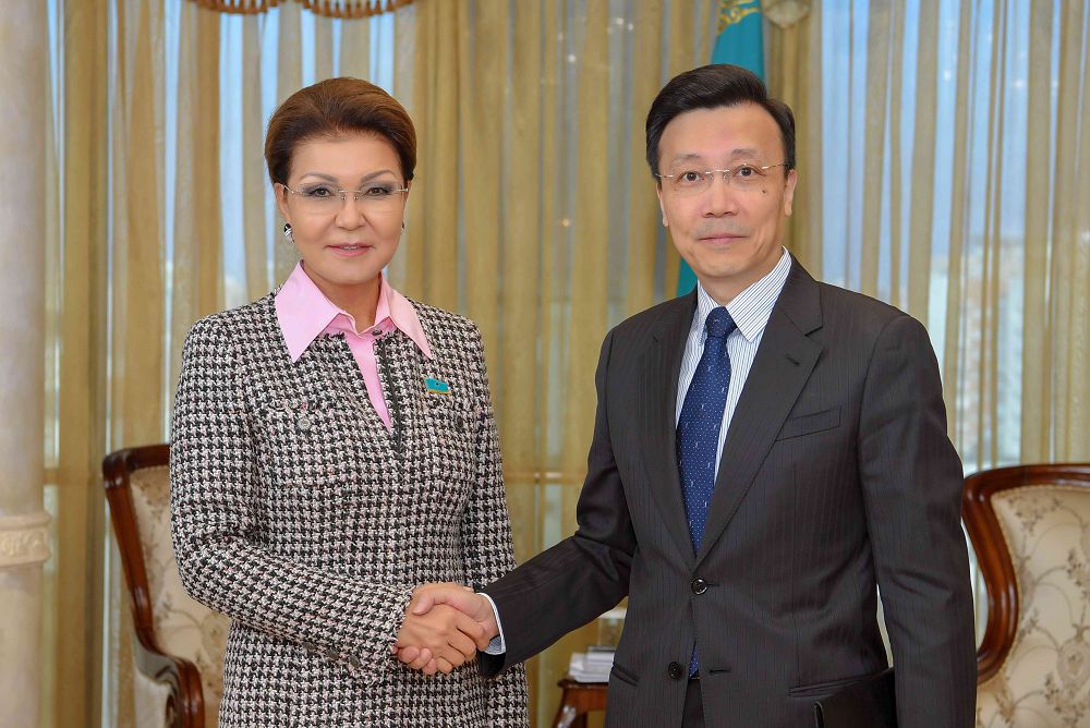 Дарига Назарбаева приняла посла КНР 