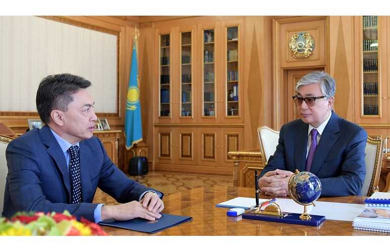 Глава государства принял Уполномоченного по правам человека Казахстана Аскара Шакирова