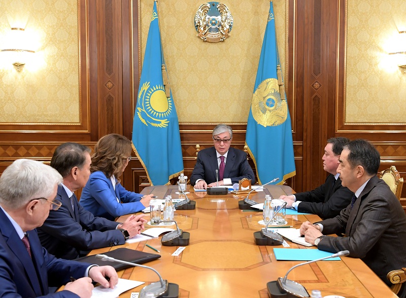 Президент Казахстана принял Даригу Назарбаеву, Аскара Мамина, Кайрата Мами и Владимира Божко