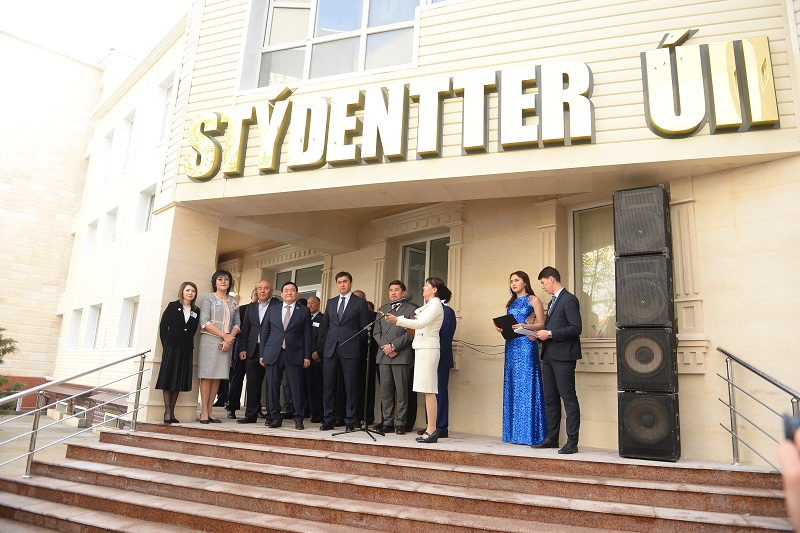 Новое студенческое общежитие открыли в Шымкенте