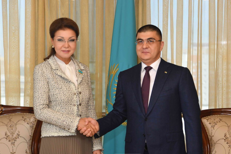 Дарига Назарбаева приняла Посла Туркменистана 
