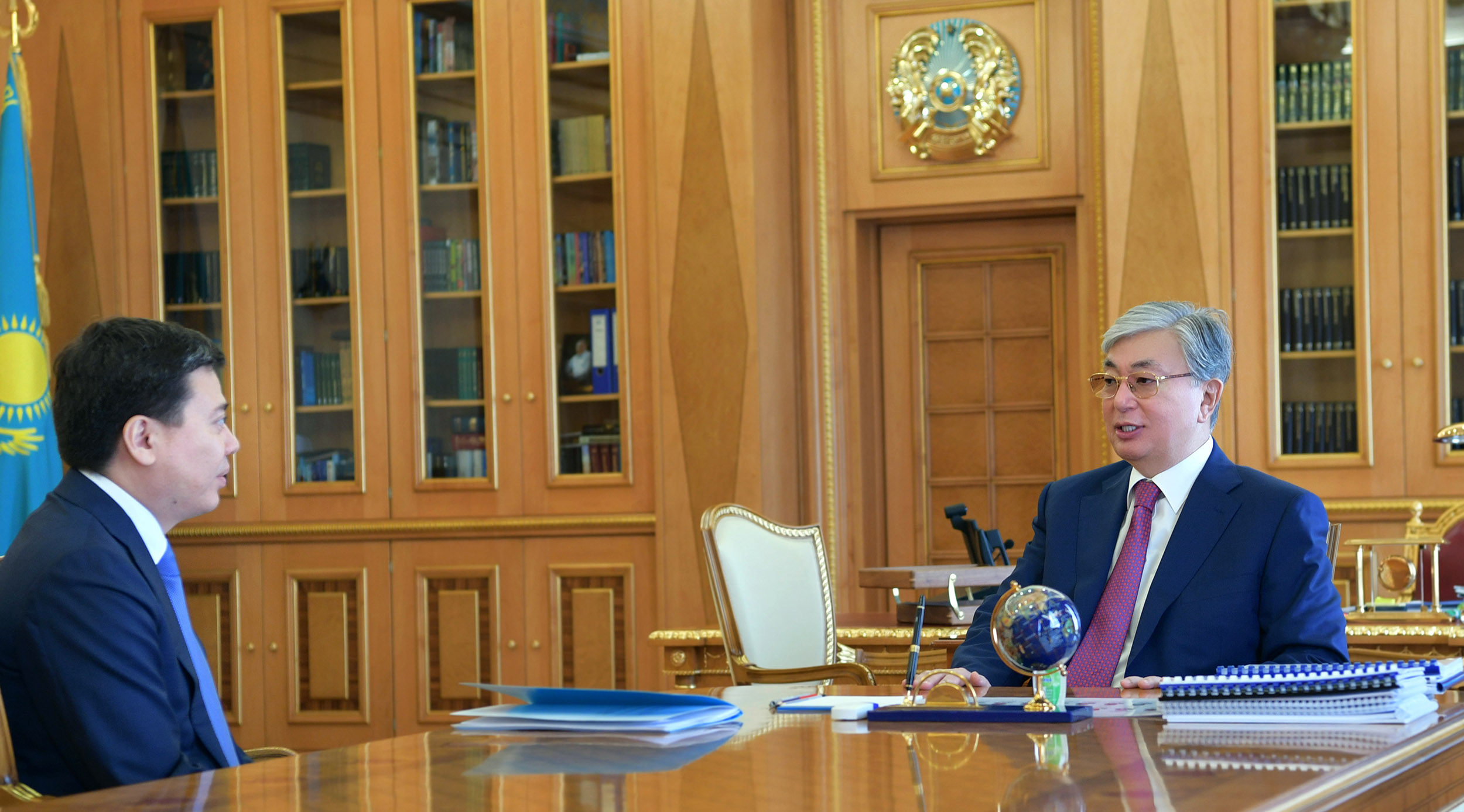 Президент Казахстана принял министра юстиции Марата Бекетаева